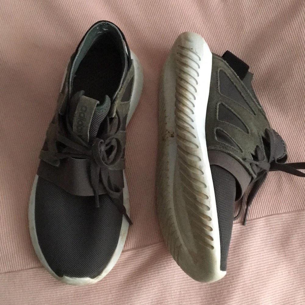 Army green Adidas
